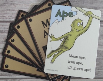 Wunderliche Affen Token für MTG Illustriert von MRB Alters, gedruckt auf hochwertigem Karton