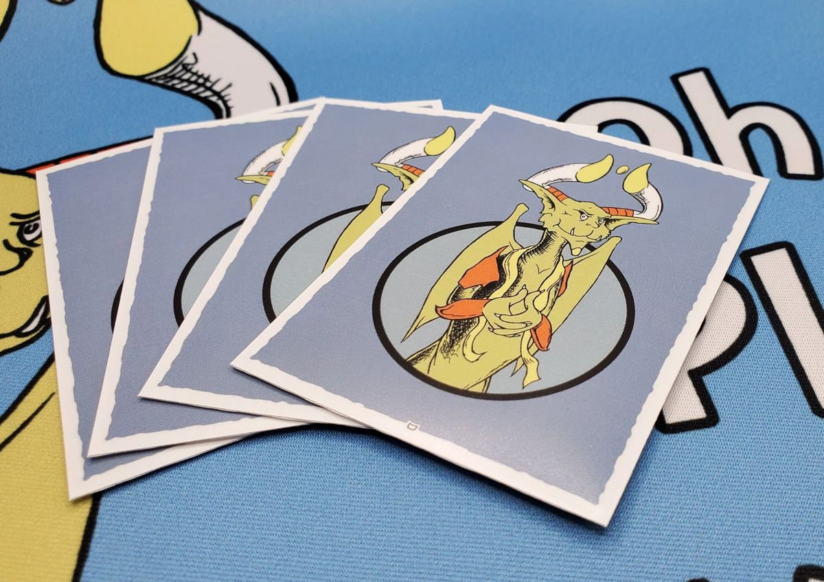 Illustrated Card Sleeves Mtg - Etsy