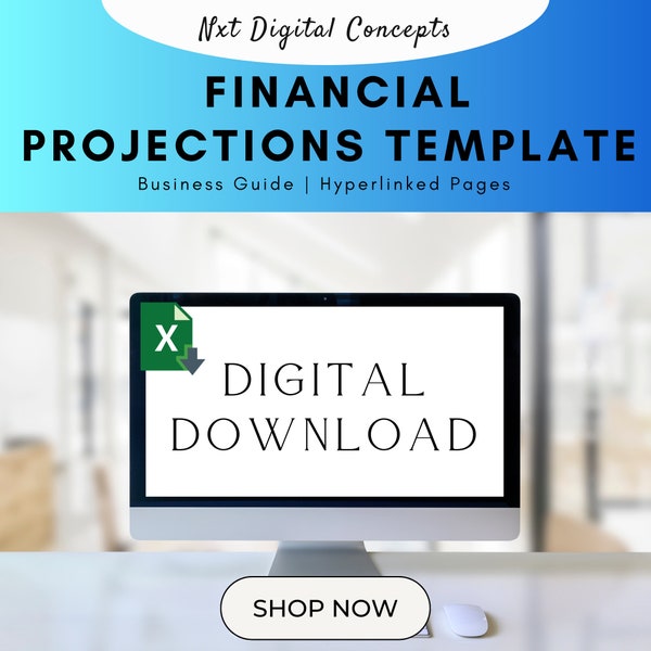 Financial Projections Template, Business Budget, Payroll, Balance Sheet, Sales Tracking, Revenue, Product Tracker, Profit Margin Calculator