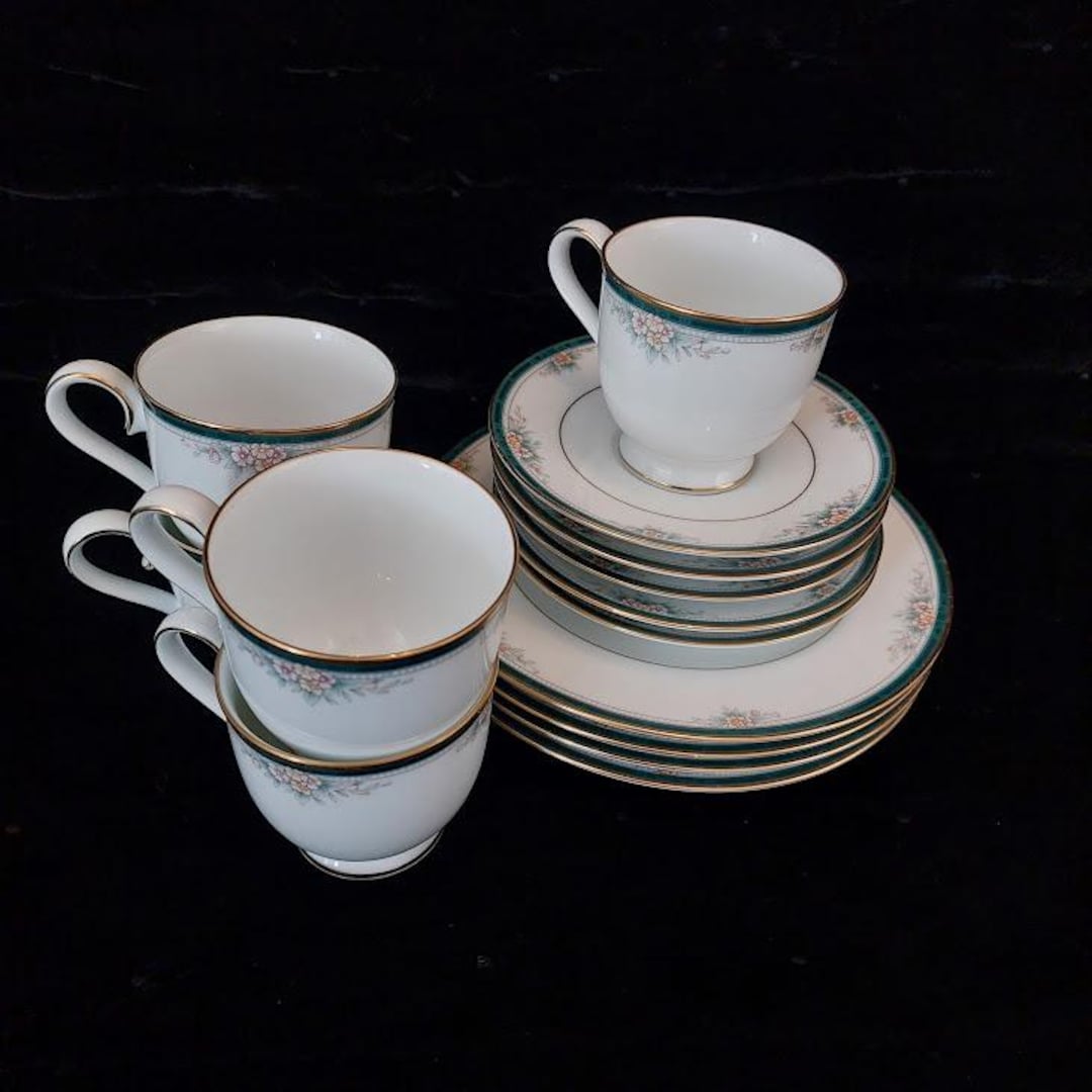食器 LANDON4111 Vintage Noritake Landon 4111 Dinnerware Cups Saucers Plates - Etsy