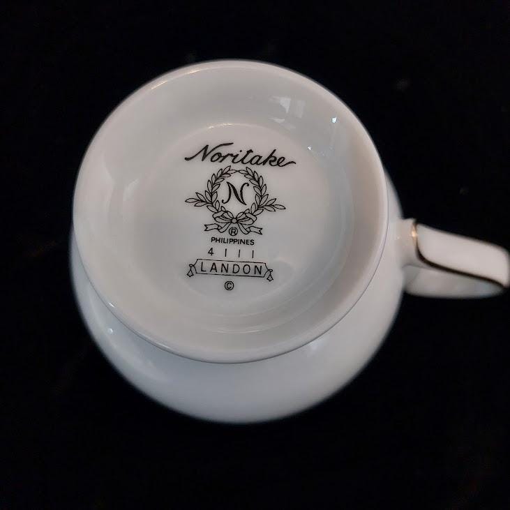 Vintage Noritake Landon 4111 Dinnerware Cups Saucers Plates - Etsy