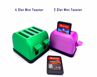 Mini Toaster Switch Game Holder Perfect to Hold Nintendo