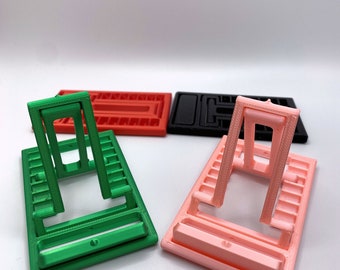 Collapsible Cell Phone Stand: Credit Card Size, Portable Desk Stand