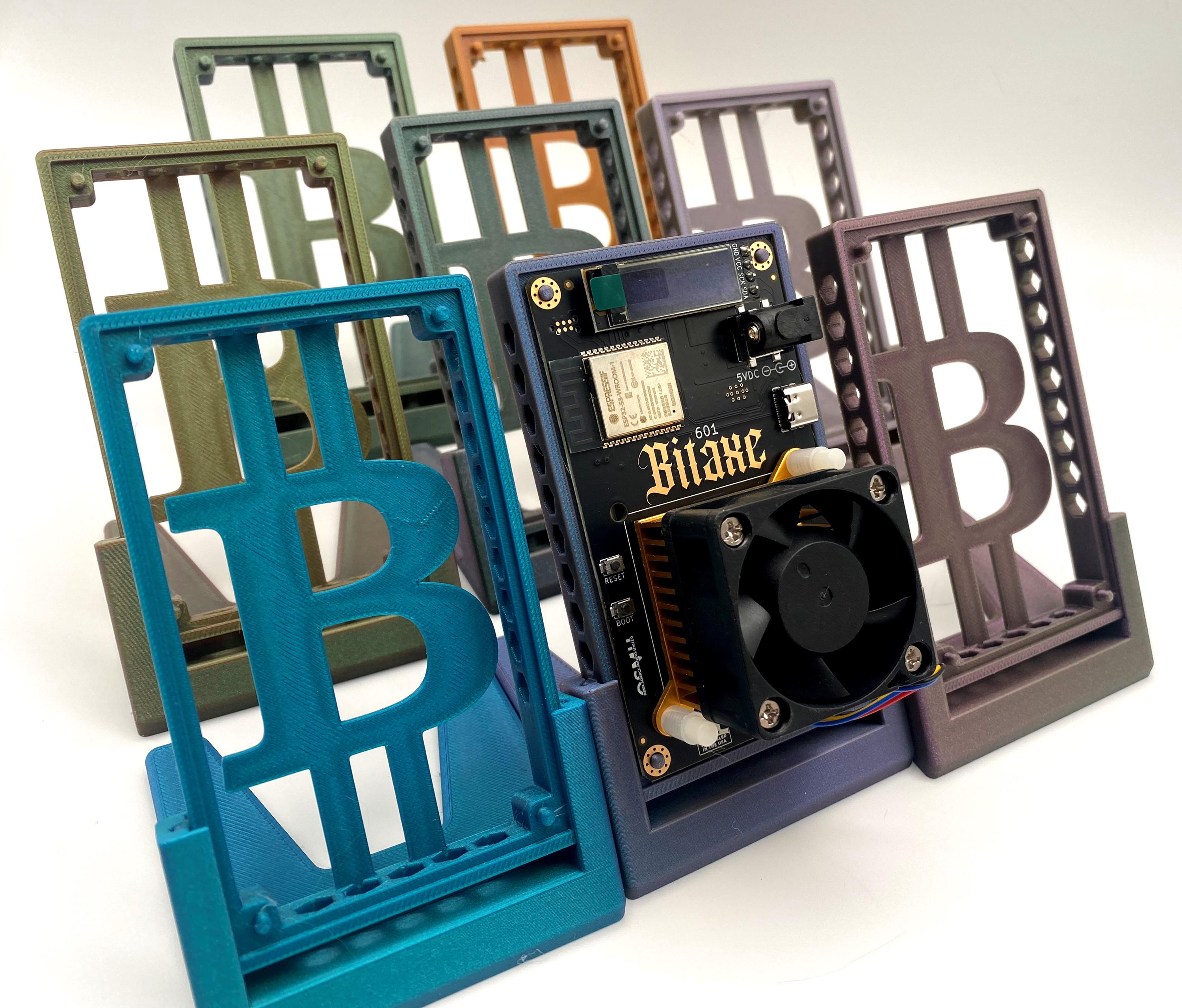 Bitaxe Gamma 601 Display Stand: 3D Printed PLA Miner Stand - Etsy