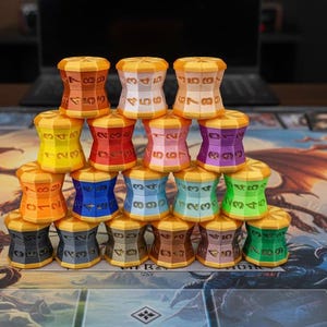 D100 Life Counter: 3D Printed MTG Health Tracker