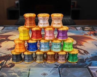 D100 Life Counter: 3D Printed MTG Health Tracker