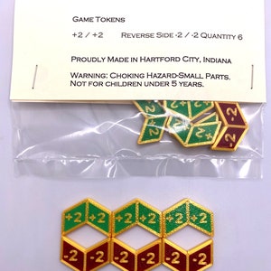 Game Tokens Designed for Magic the Gathering to Count Power/toughness ...