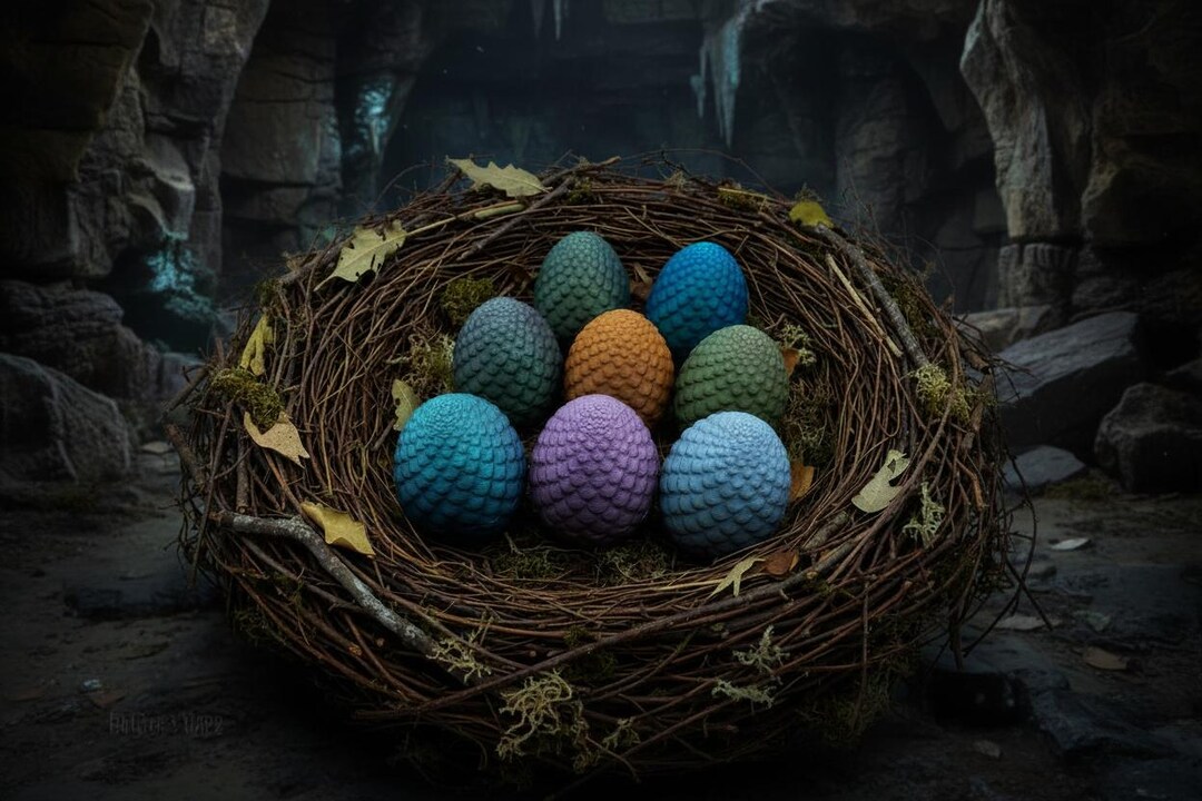 Starlight Threaded Dragon Eggs | Glitter Fillable Screw-top Eggs - Etsy