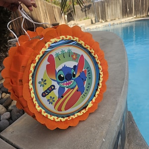 Lilo & Stitch Drum style Hand Crafted Pinata