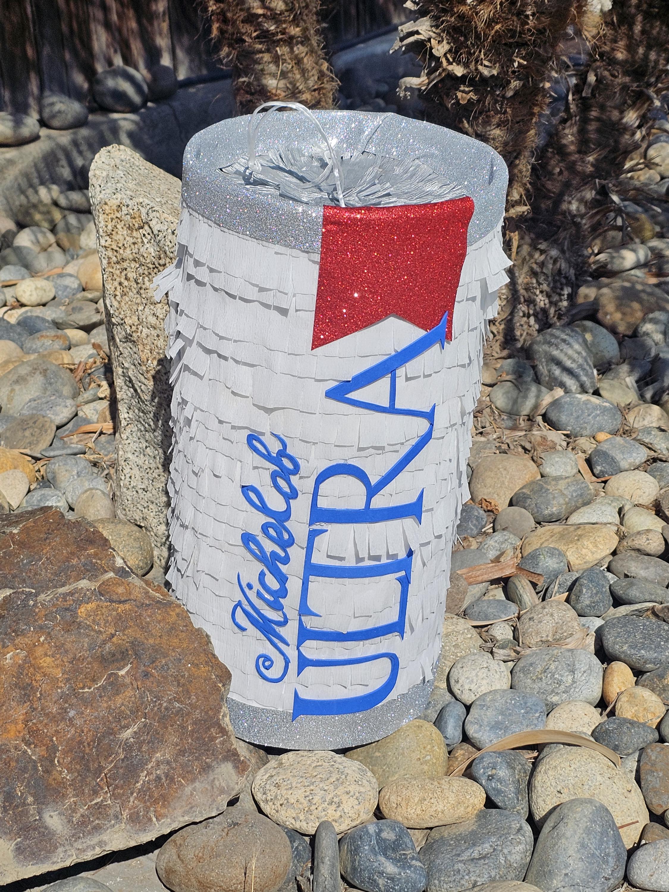 Handcrafted Beer Can Piñata: 19-inch Party Decoration Beer Pinata - Etsy