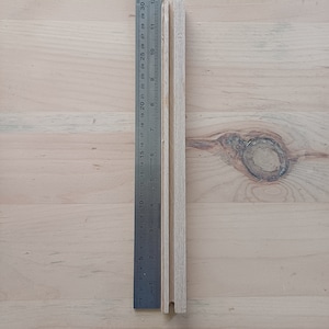 Oak track and rail