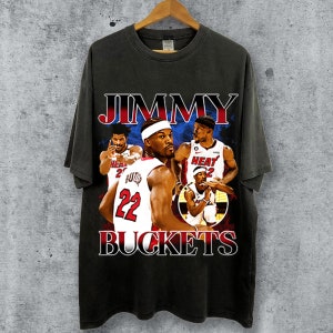 Jimmy Buckets Miami Heat Vintage Style Rap Tee Essential T-Shirt