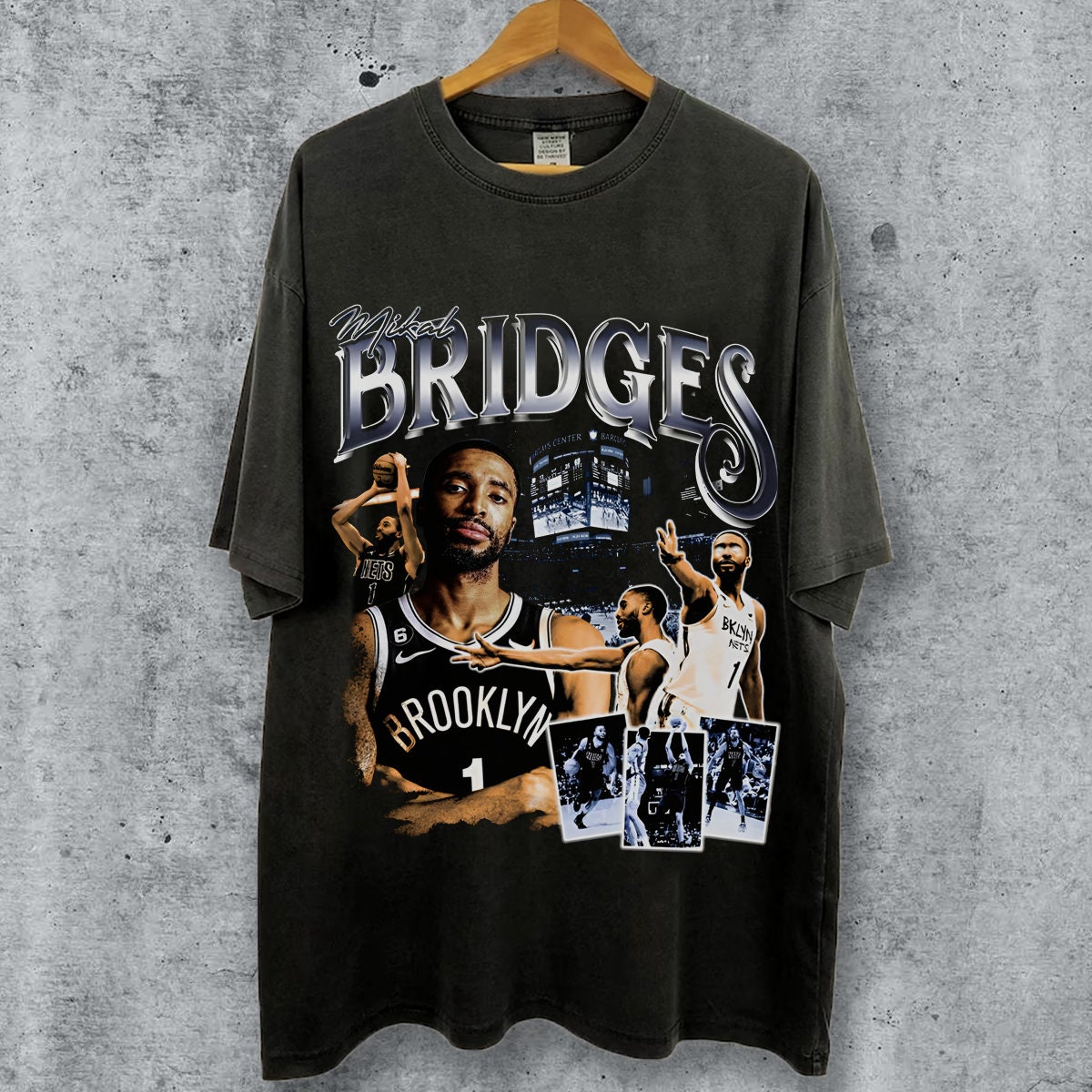 Mikal Bridges 1 Brooklyn Nets basketball player poster shirt, hoodie,  sweater, long sleeve and tank top