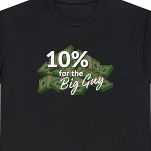  Save 10 For the Big Guy Political Statement T-Shirt : Clothing,  Shoes & Jewelry