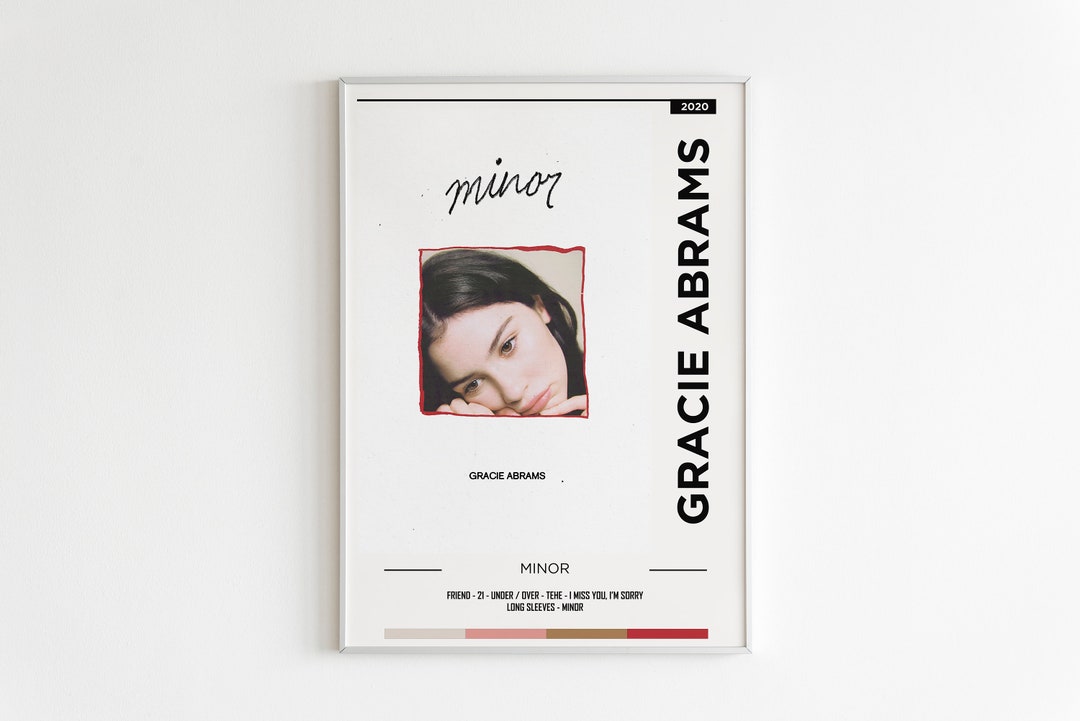 Gracie Abrams Minor Album Poster / Album Cover Poster / Etsy