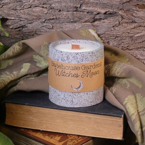 Witches Moon 12oz. Candle, Halloween Candle, Fall Candle, Soy Candle, Halloween Decor, Fall Decor, Scented Candle, Handmade Candle