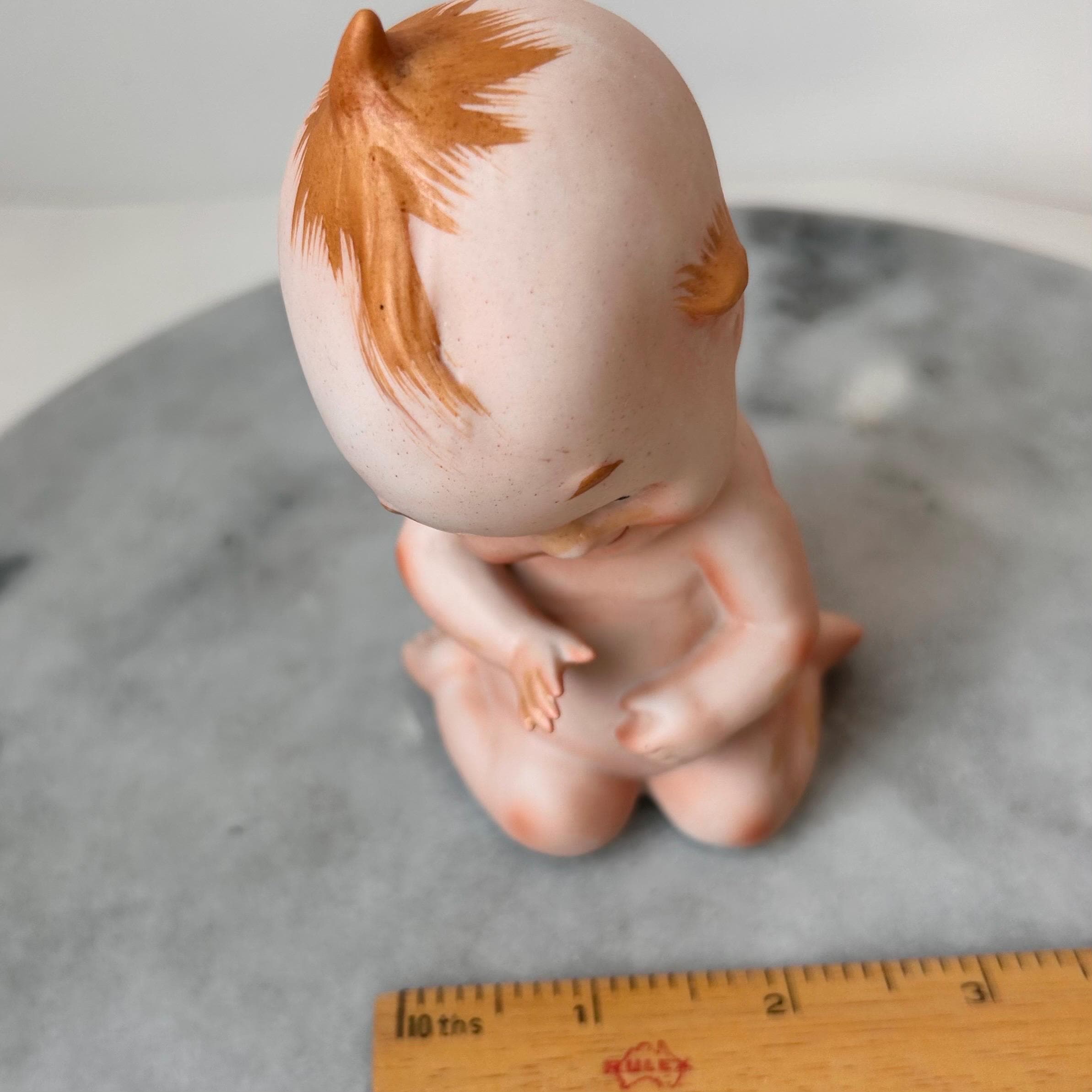 日本製陶器製キューピー置物 - Etsy 日本