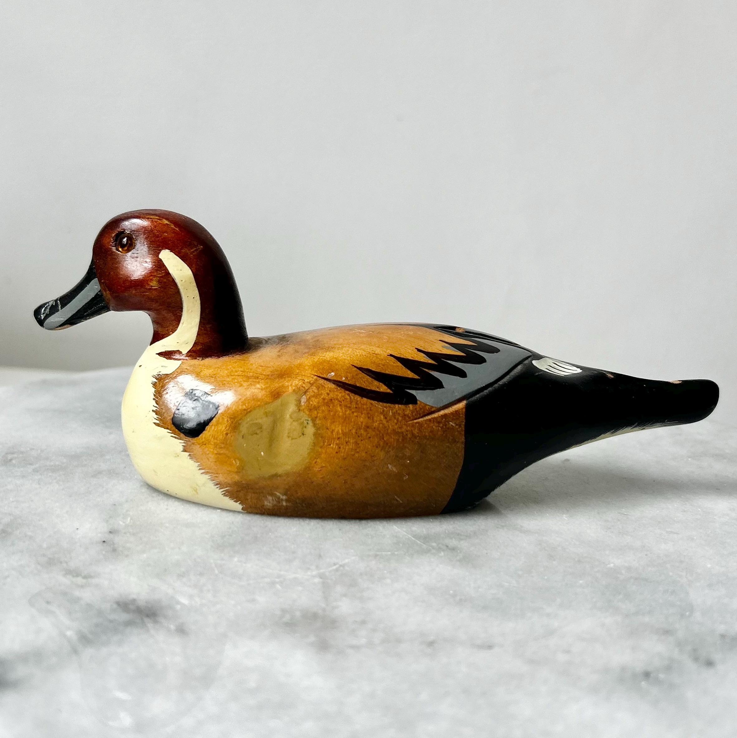 カーク・パトリック デコイ 置物 インテリア Duck - Decoy Wood Etsy : 日本 decoy duck ダックデコイ Statue
