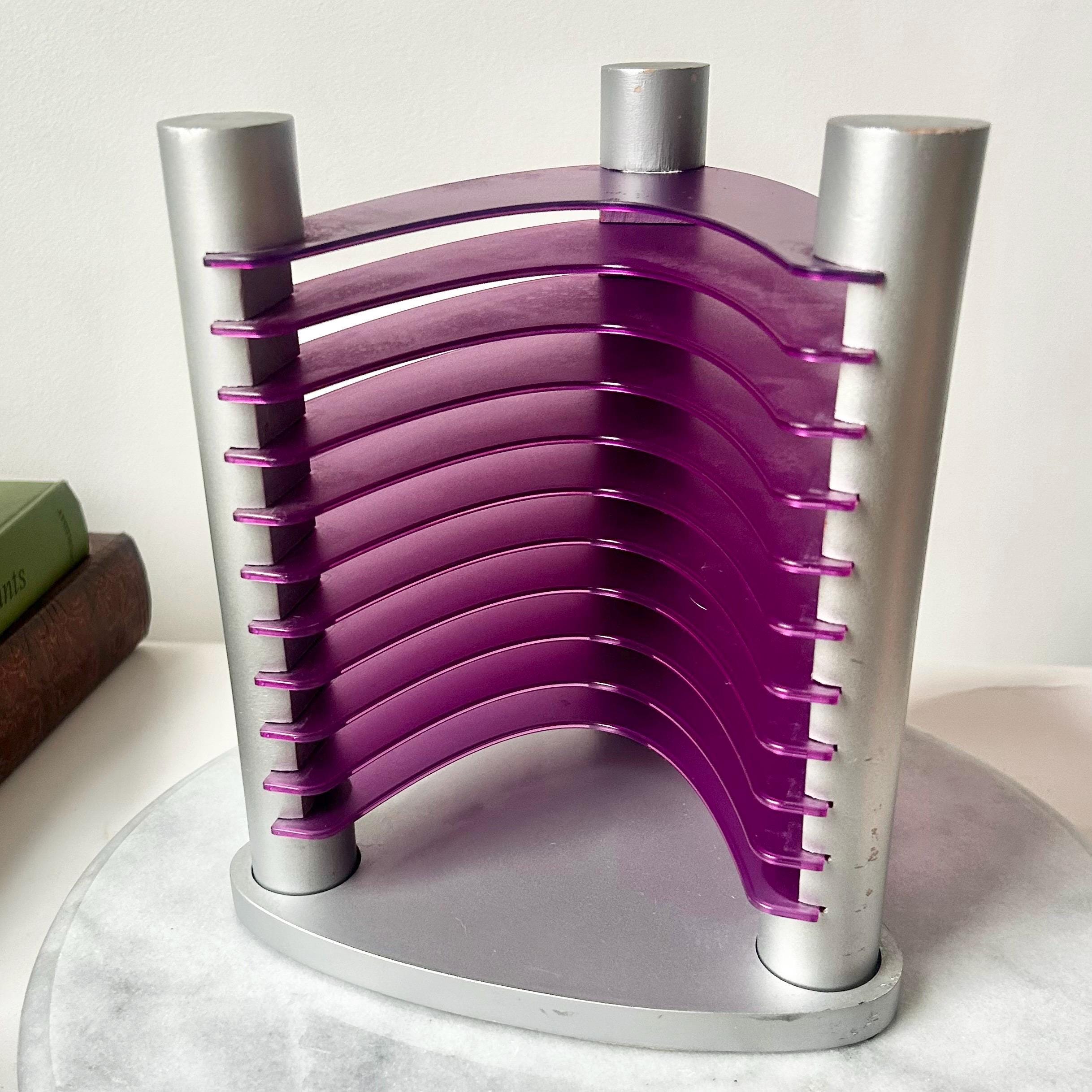 Y2K Purple CD Holder Atlantic Neon - Etsy