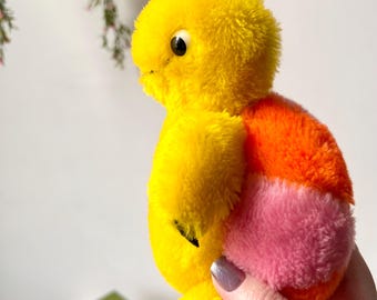Guscio di tartaruga di peluche Dakin anni '70