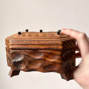 Vintage Gothic Wooden Box