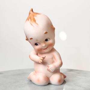 Ceramiczna figurka Kewpie wyprodukowana w Japonii