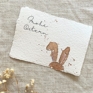 Karte Osterhase | Einpflanzbare Karte | Karte Frohe Ostern  | Hasenpost | Happy easter | Geschenk Ostern | Grußkarte Ostern | Osterkarte