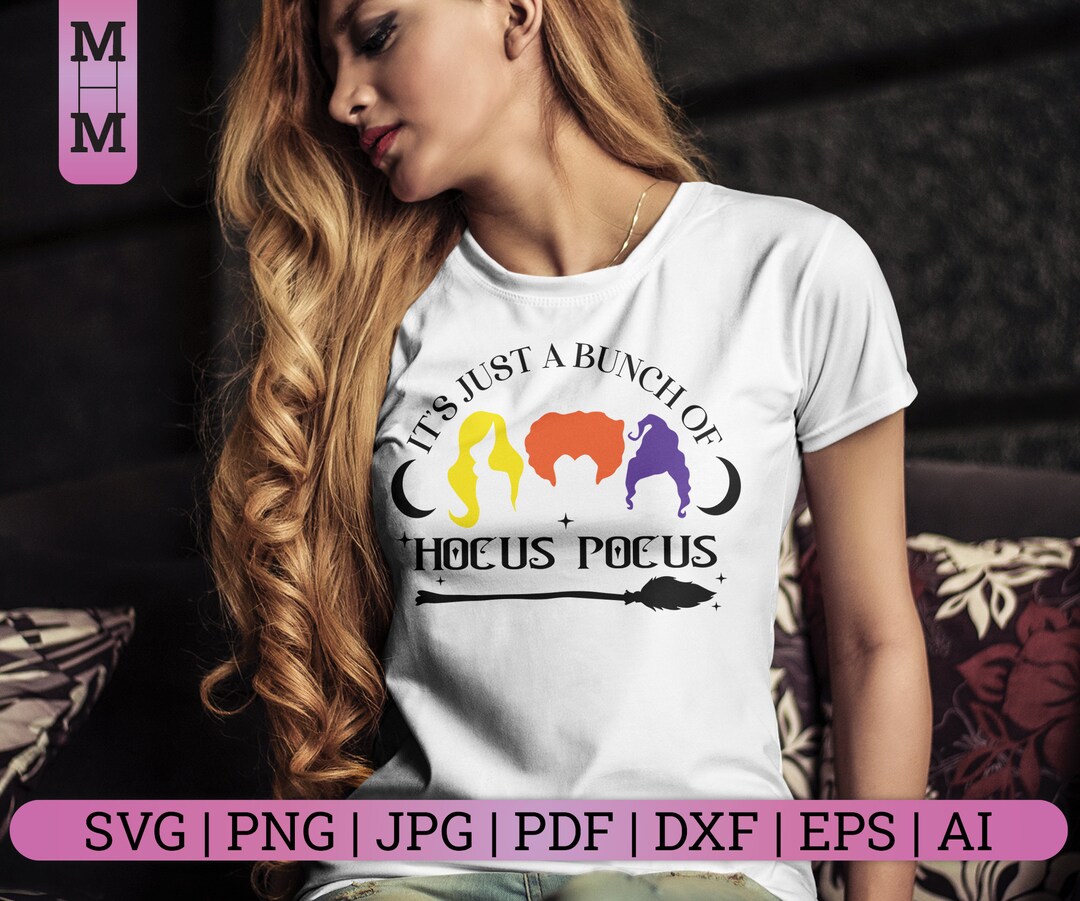 Its a bunch of Svg Hocus Pocus SVG Sanderson Sisters Svg - Etsy México