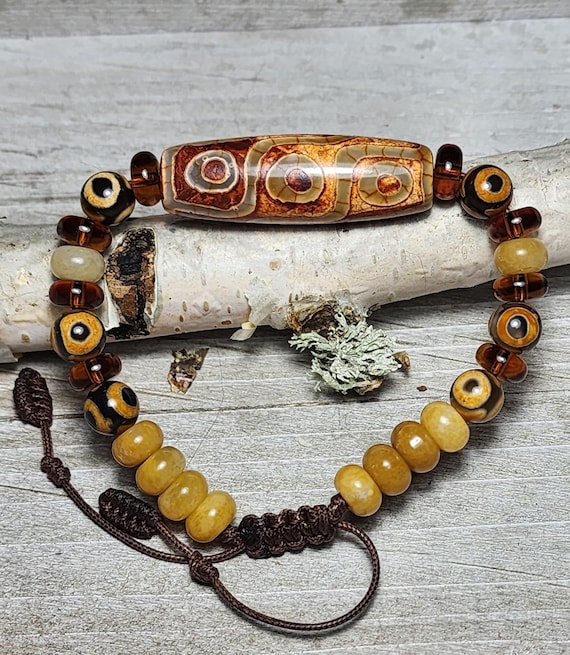 DZI Agate Bead ~ Bracelet