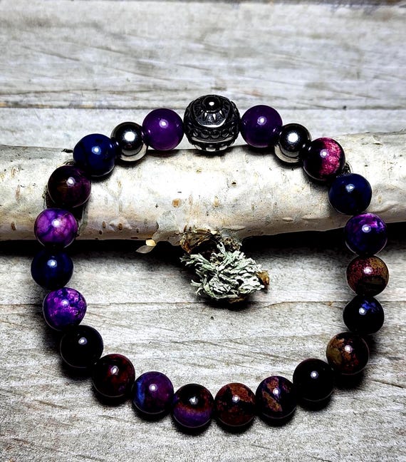 Colorful Sugilite ~ Bracelet