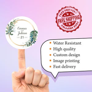 Trouwstickers, aangepaste rolstickers, bedankstickers, aangepaste labels, vrijgezellenfeest, vrijgezellenfeest, dooslabel, gunststickers, etiketten