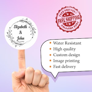 Pegatinas de boda, pegatinas personalizadas en rollo, pegatinas de agradecimiento, etiquetas personalizadas, etiquetas para despedidas de soltera, etiquetas para cajas, pegatinas de recuerdo, etiquetas