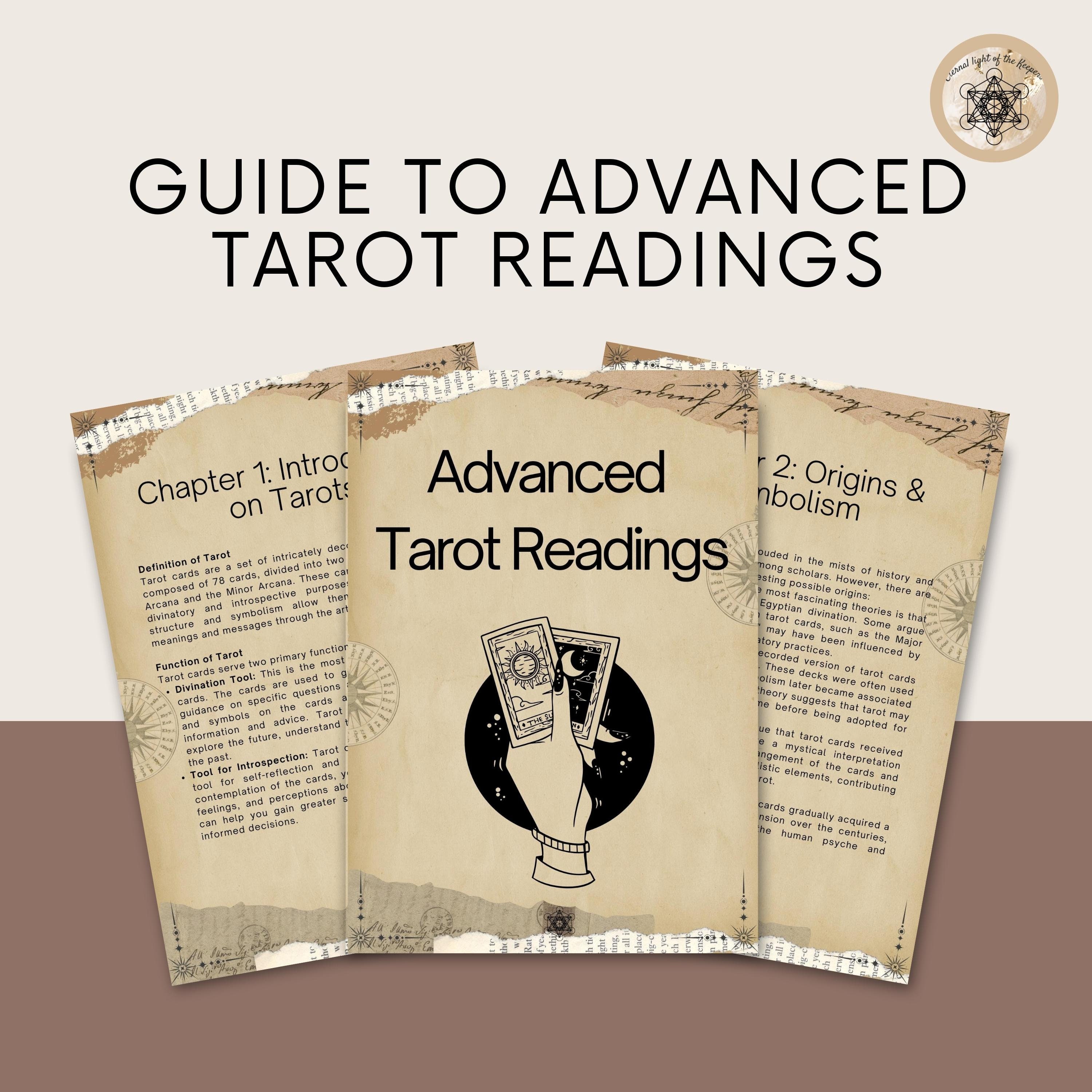 Printable Tarots Guide Engaging PDF Guide on Tarot Card - Etsy