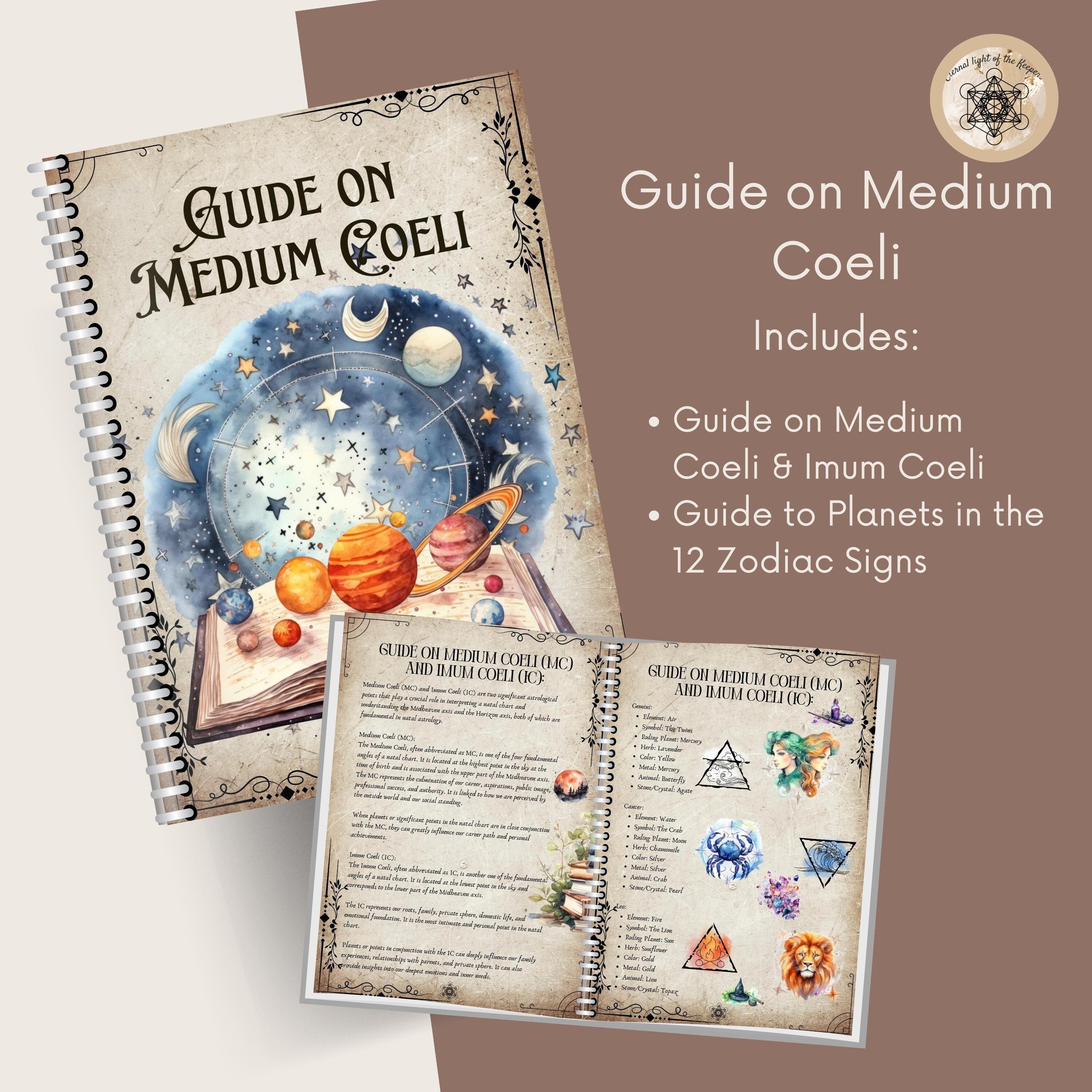 Printable Astrology Guide Detailed Astrology PDF Workbook &amp; Journal for ...