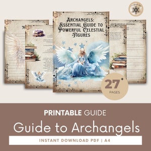 Archangels, Divine Guidance, Spiritual Guide, Guardian Angel, Guidance, Guided Meditation, Guidance Book.