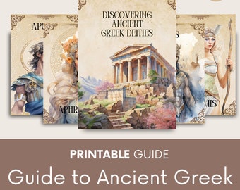 Przewodnik po starożytnej mitologii greckiej, bogowie greccy, cyfrowy grimoire (PDF).