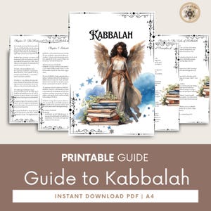 Printable Kabbalah Guide – Tree of Life, Spiritual Growth (A4 PDF)