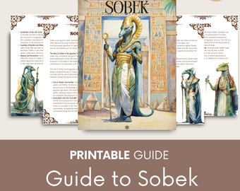 Sobek Guide, Egyptian God of Nile (PDF)