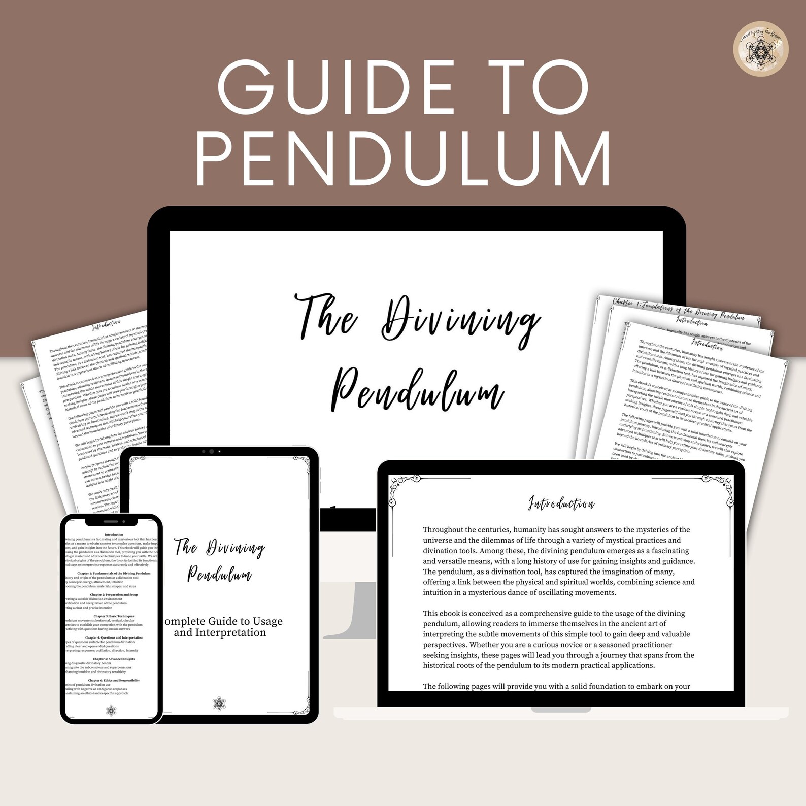 Printable Guide to Pendulum - Pendulum PDF Download for Intuition ...