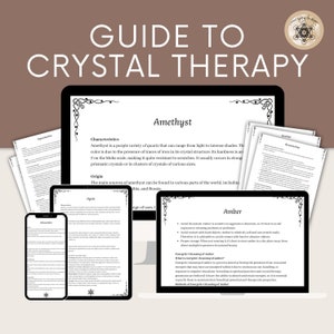 Printable Guide to Crystal and Gemstone Therapy: Comprehensive A4 PDF ...