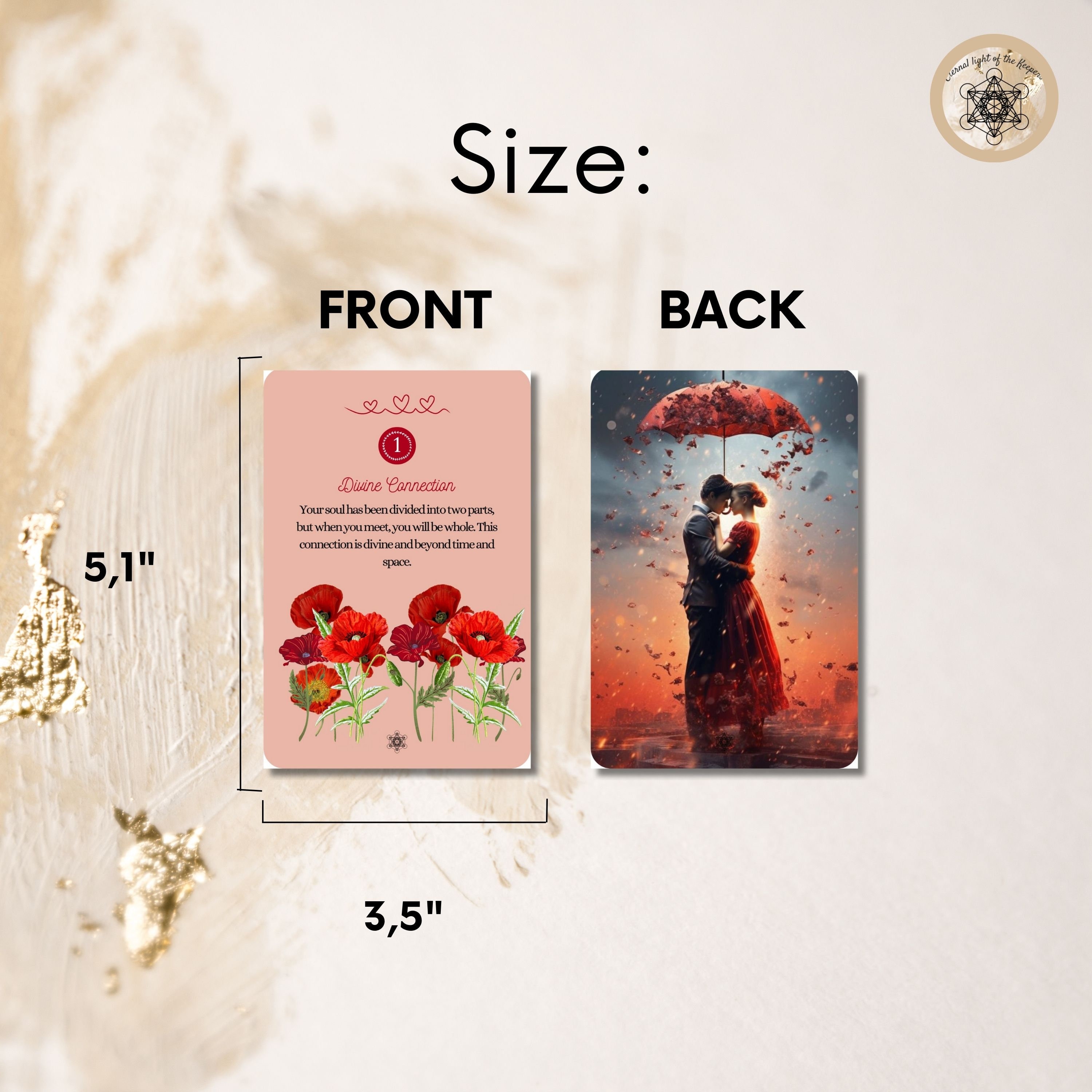 The Twin Flame Oracle Cards, Printable Twin Flame Oracle Deck, Oracle