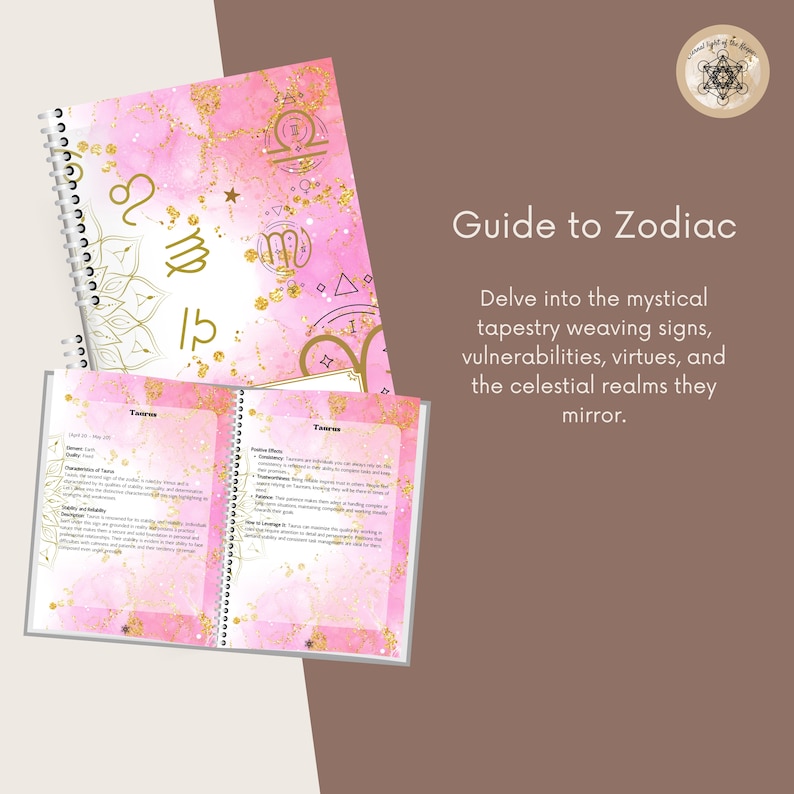 Printable Zodiac Guide Detailed Zodiac PDF, Zodiac Signs and Their ...