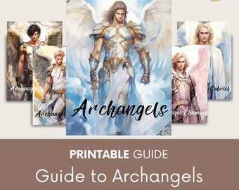 Archangel Guidance Book for Divine & Spiritual Guidance - Guardian Angel Meditation Guide
