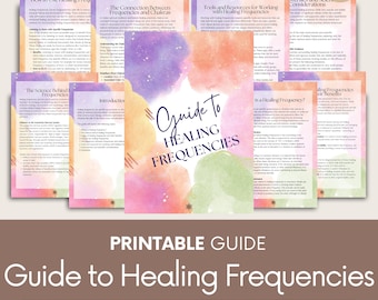 Healing Frequencies Guide, Spiritual Well-being (Digital Guide)