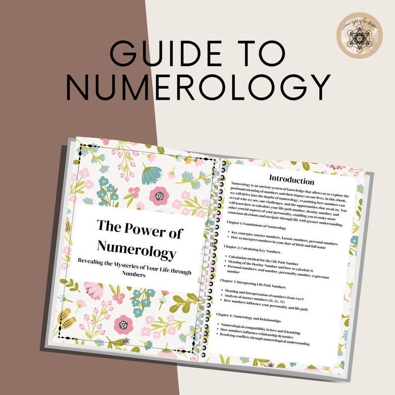 Complete Numerology Guide Printable Numerology Guide Learn Numerology