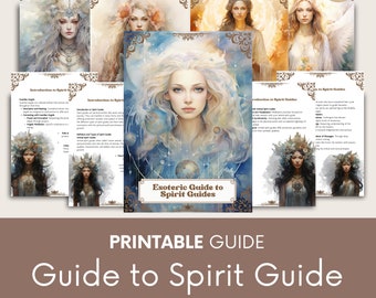 Spirit Guides Guide, Animal Spirits, Meditation, Journal (Digital Download)
