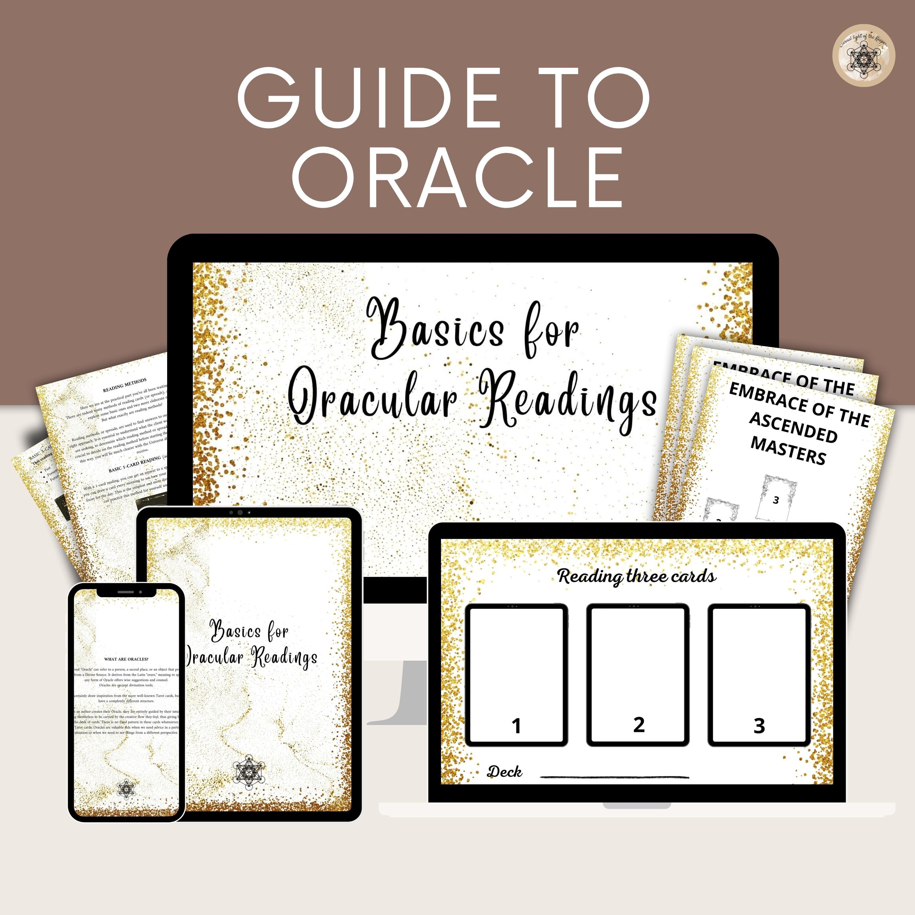 Printable Oracle Guide Comprehensive Guidebook for Card - Etsy