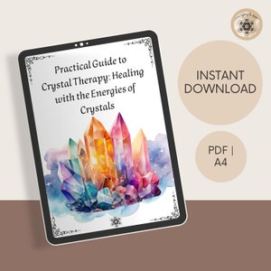 Printable Guide to Crystal and Gemstone Therapy: Comprehensive A4 PDF ...