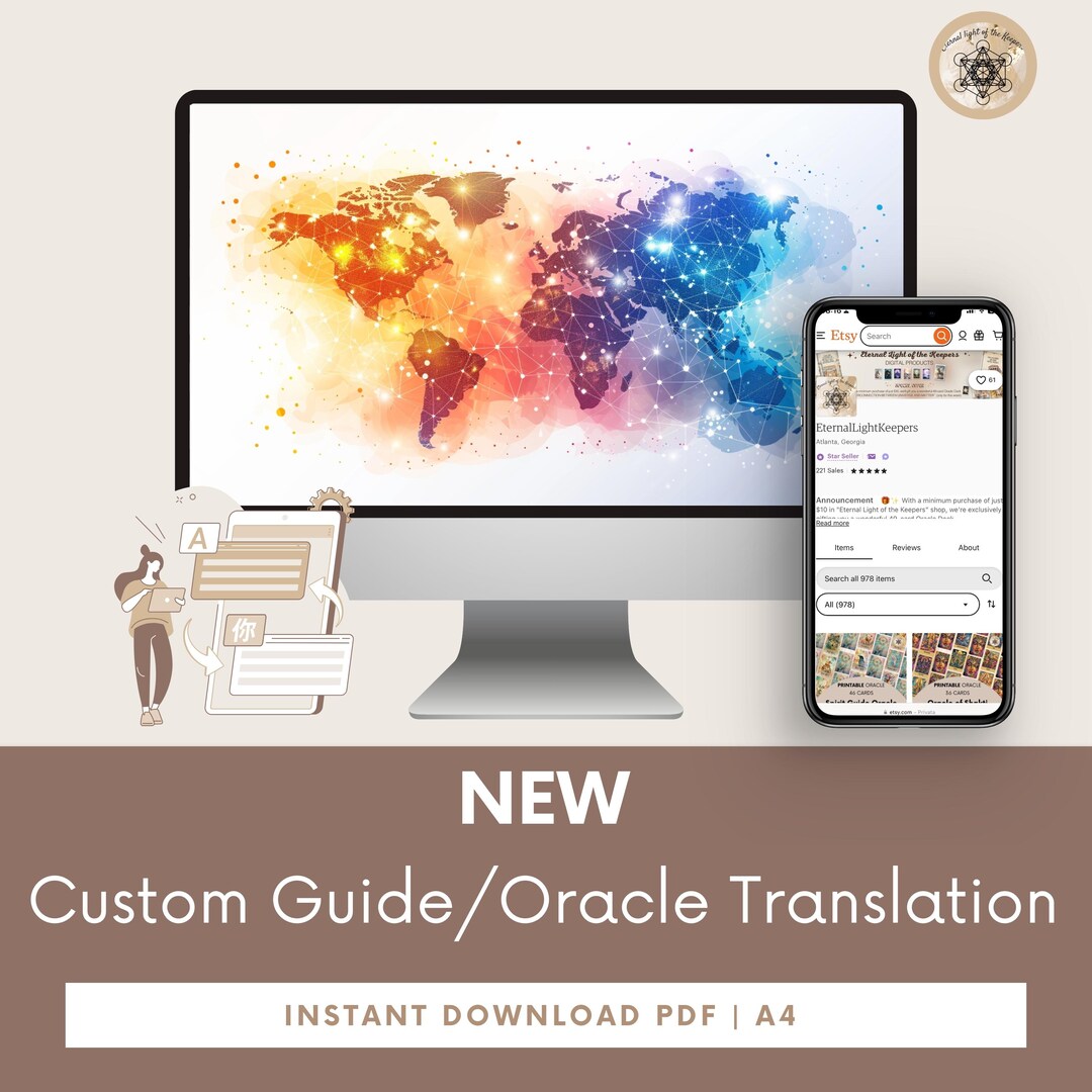 Custom Guide Oracle Translation Service, All Languages - Etsy