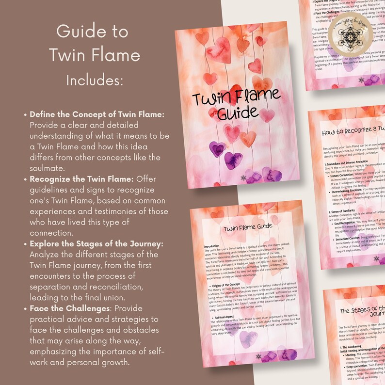 Twin Flame Guide – Understanding Soul Connections (digital Download ...
